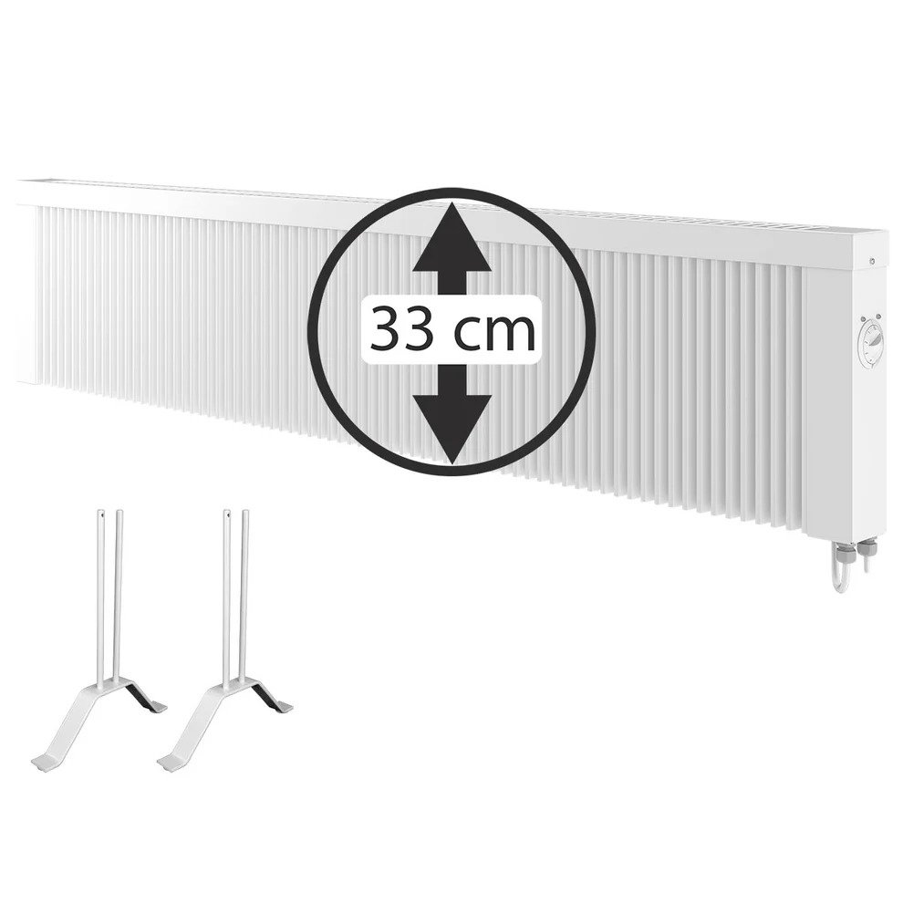 Vollspeicher-Elektroheizung 2500 W mit eingebautem Thermostat – Bild 3