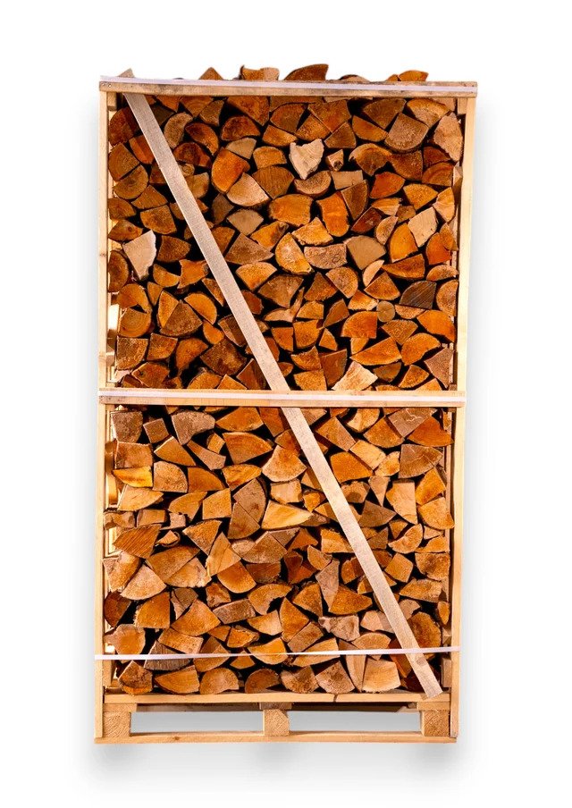 Elzen Haardhout Hele Pallet, Ovengedroogd, Direct Stookbaar – Bild 2