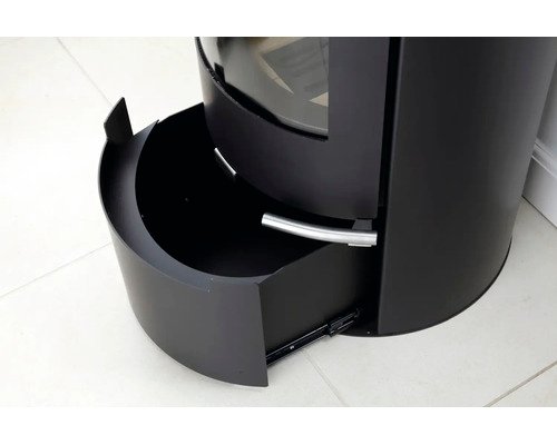 Kaminofen Aduro 9 Stahl schwarz 8 kW mit Schublade – Bild 7