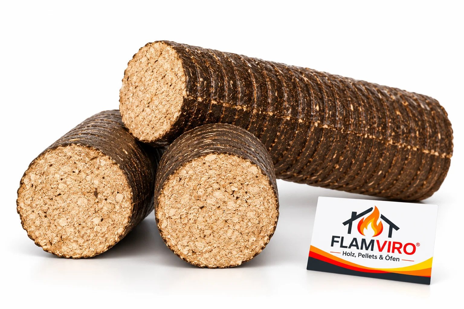 Heizfuxx Nestro M Holzbriketts Hartholz im Karton 12kg x 81 Karton 972kg Palette – Bild 3