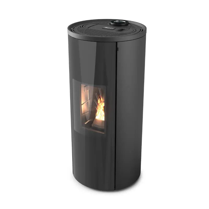 Luftdichter Pelletofen mit konzentrischem Rauchgasanschluss oben – Vertigo Up – ETNA – 9,2 kW – Bild 2