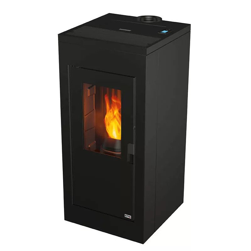 Luftdichter Pelletofen (konzentrischer Rauchrohranschluss oben) – Vulcano Silenzio UP – 9,2 kW – Bild 4
